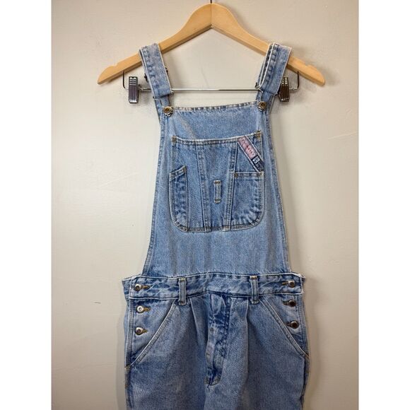 UNIONBAY Vintage Denim Overall Women’s Size 32 Blue Adjustable Strap Casual - Picture 2 of 9